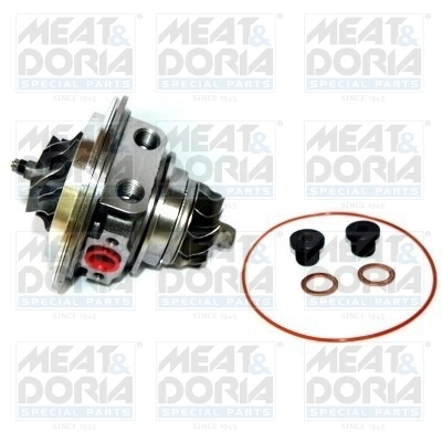 Core assembly, turbocharger